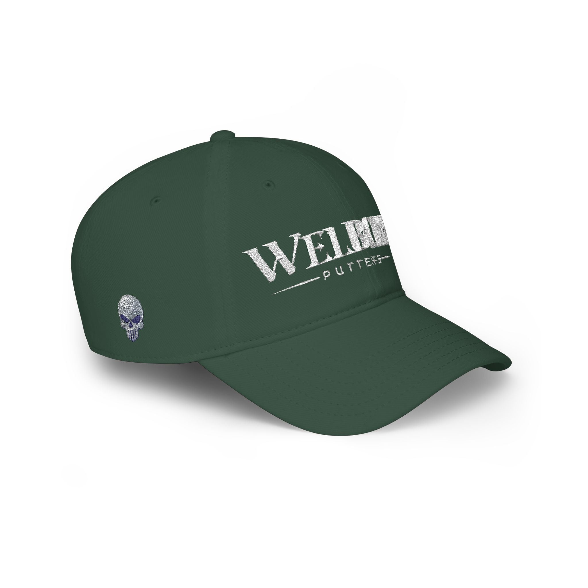 Welborn Embroidered Baseball Cap — Low Profile Red Hat