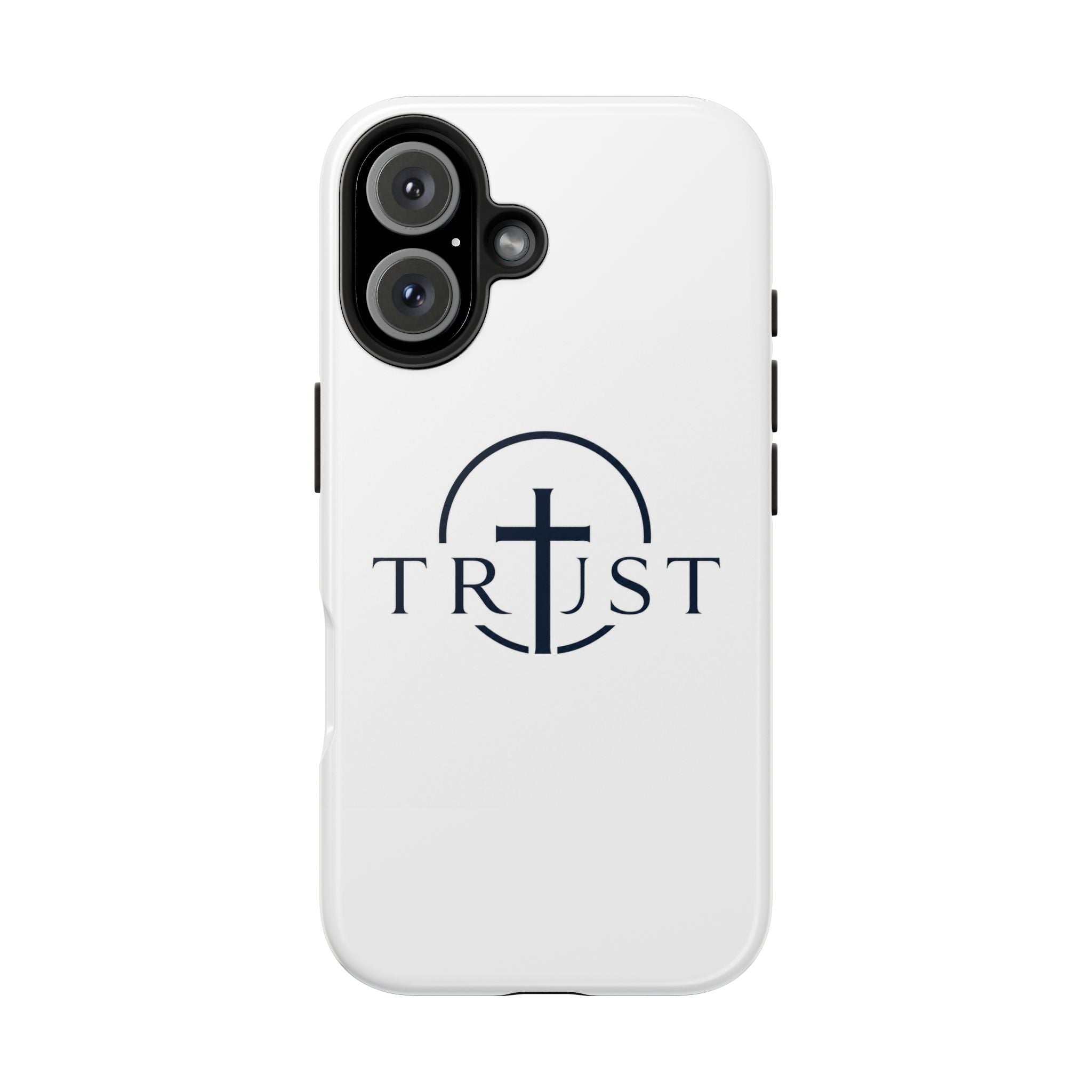 Trust Cross Tough Phone Case — Christian Faith Religious Phone Cover
