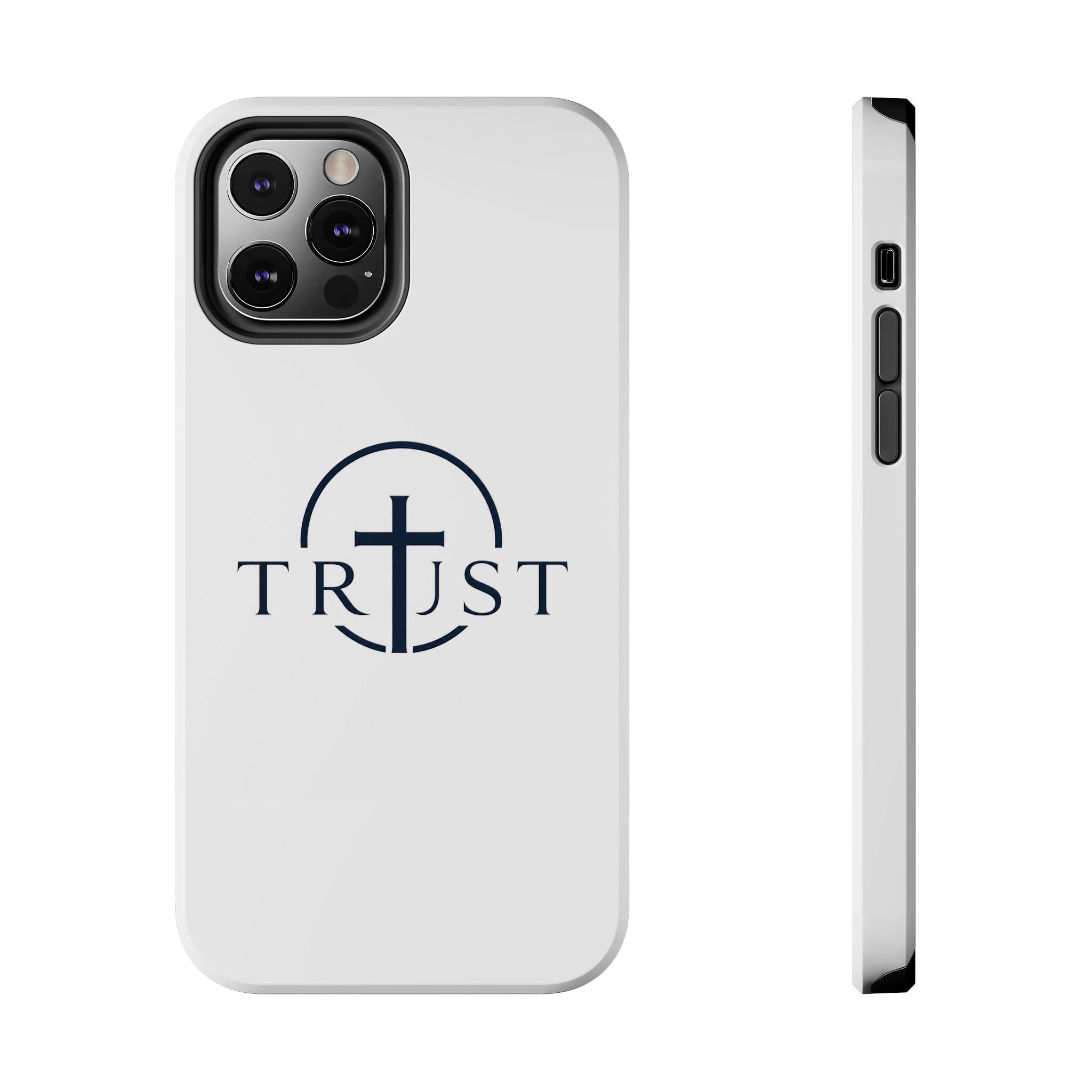 Trust Cross Tough Phone Case — Christian Faith Religious Phone Cover