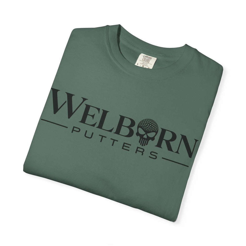 Welborn Putters Golf T-Shirt — Matthew 27:33 Christian Golf Tee