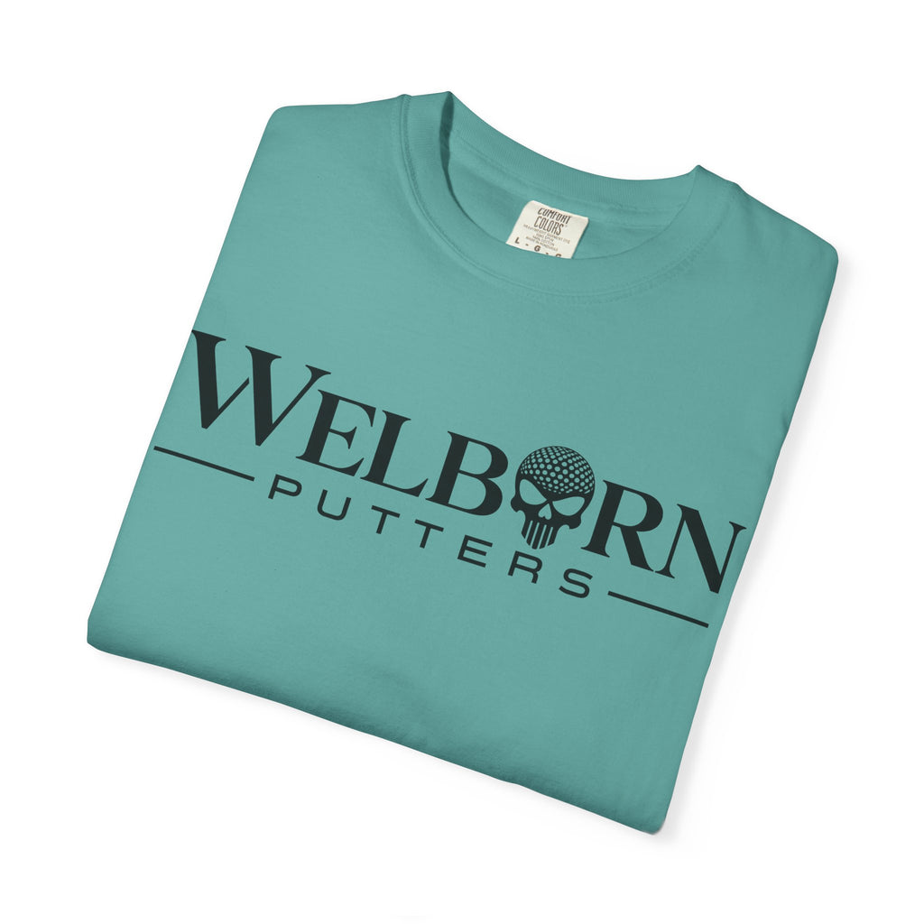 Welborn Putters Golf T-Shirt — Matthew 27:33 Christian Golf Tee