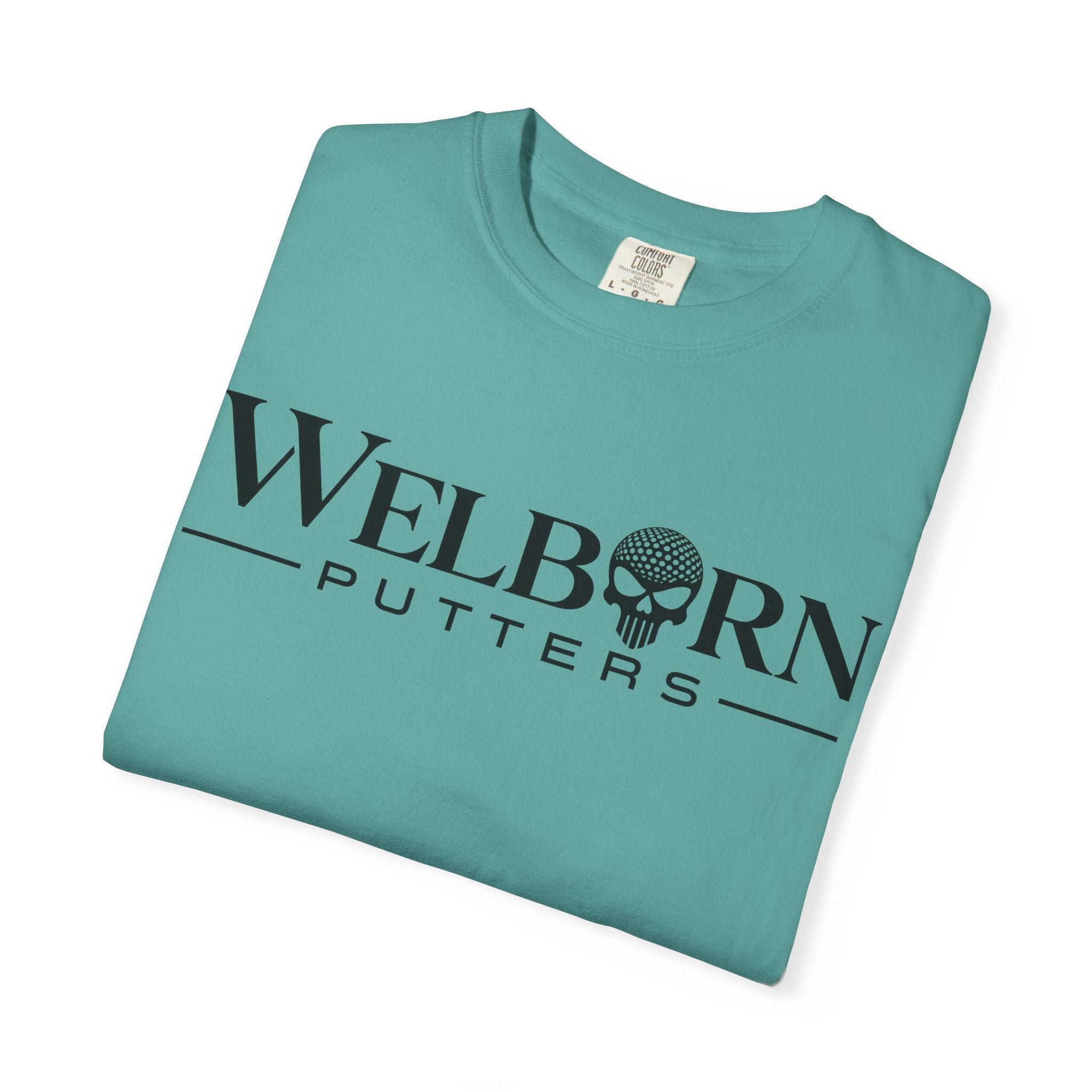 Welborn Putters Golf T-Shirt — Matthew 27:33 Christian Golf Tee
