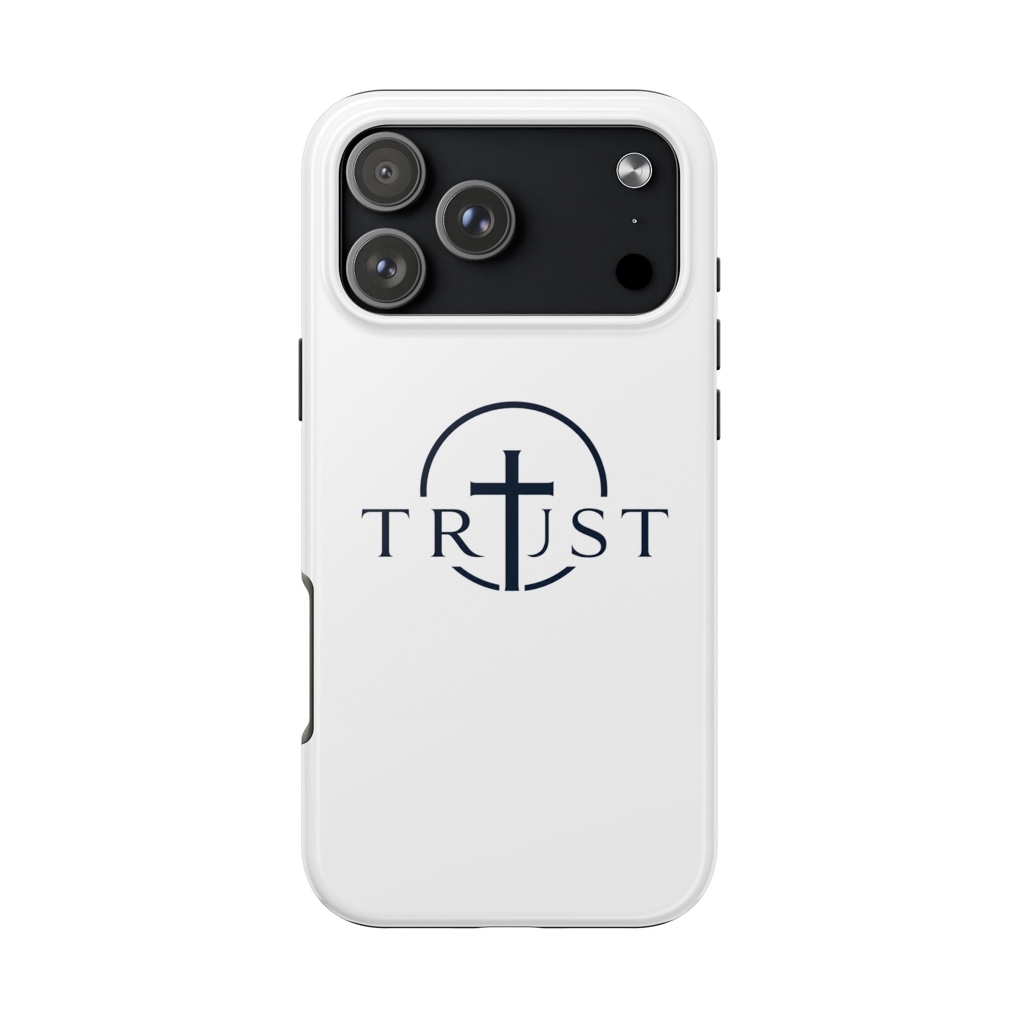 Trust Cross Tough Phone Case — Christian Faith Religious Phone Cover
