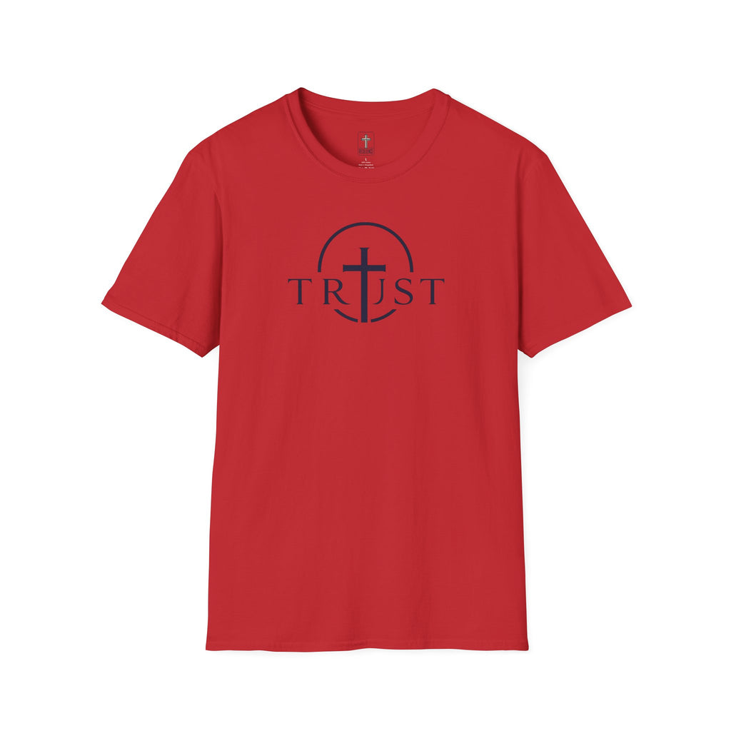 Trust Cross T-Shirt — Faith Christian Graphic Tee